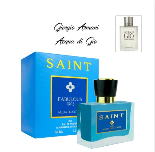 Saint Men: Kişi parfümü "AQUATIC CITRUS" 50 ml resmi