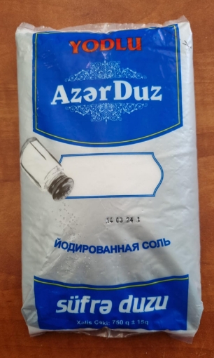 AzərDuz Süfrə duzu resmi