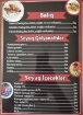 Nar Dənəsi Restoran Menu şəkil