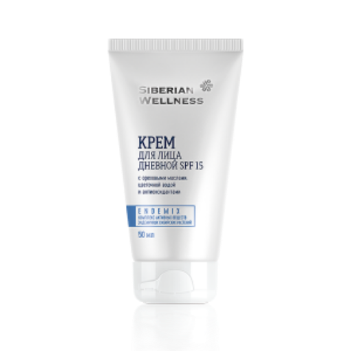 SPF15 və antioksidantlar ilə üz üçün gündüz kremi resmi