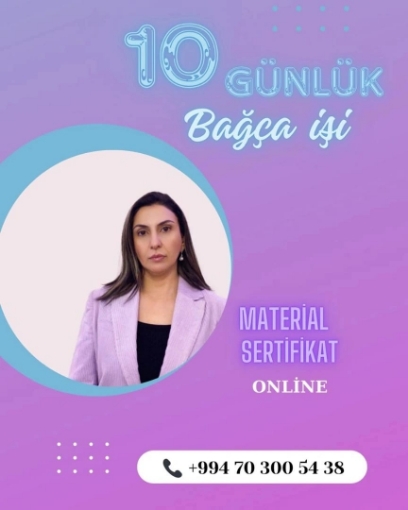 BAĞÇALAR ÜÇÜN TƏLİM & TƏCRÜBƏ PROQRAMI  şəkil