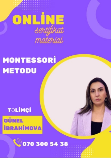 Montessori Metodu şəkil