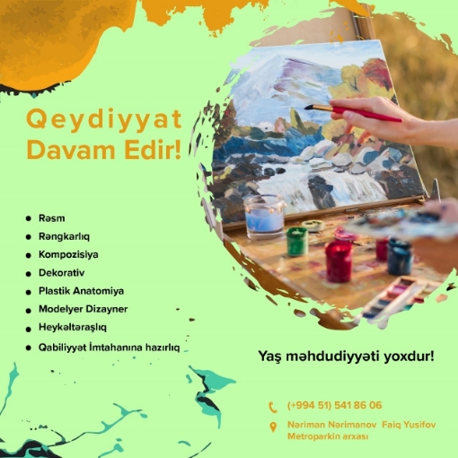  Rəssamlıq Kursu  resmi