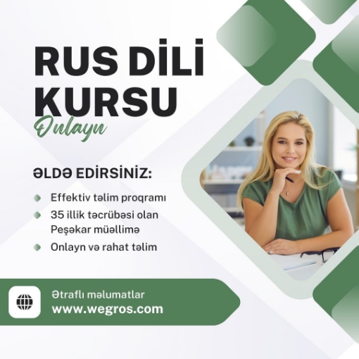🇷🇺 ONLAYN RUS DİLİ KURSU resmi